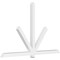 Ekena Millwork Kennewick Architectural Grade PVC Gable Bracket, 96"W x 60"H x 4"D x 4"F, 15/12 Pitch GBP096X60X0404KEN00 - alternate 1